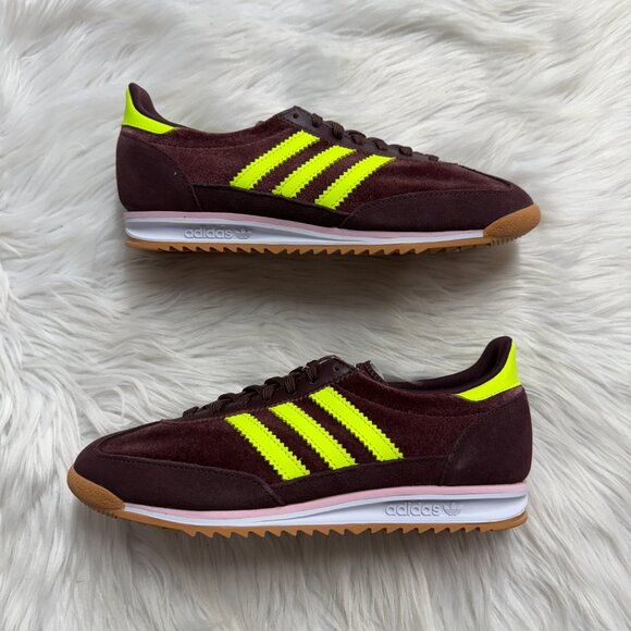 Adidas SL 72 OG Aurora Ruby Solar Yellow (Women's) Womens JI0195 NEW* Sz 7 - Picture 4 of 6